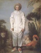 Jean-Antoine Watteau Pierrot also Known as Gilles (mk05) oil painting picture wholesale